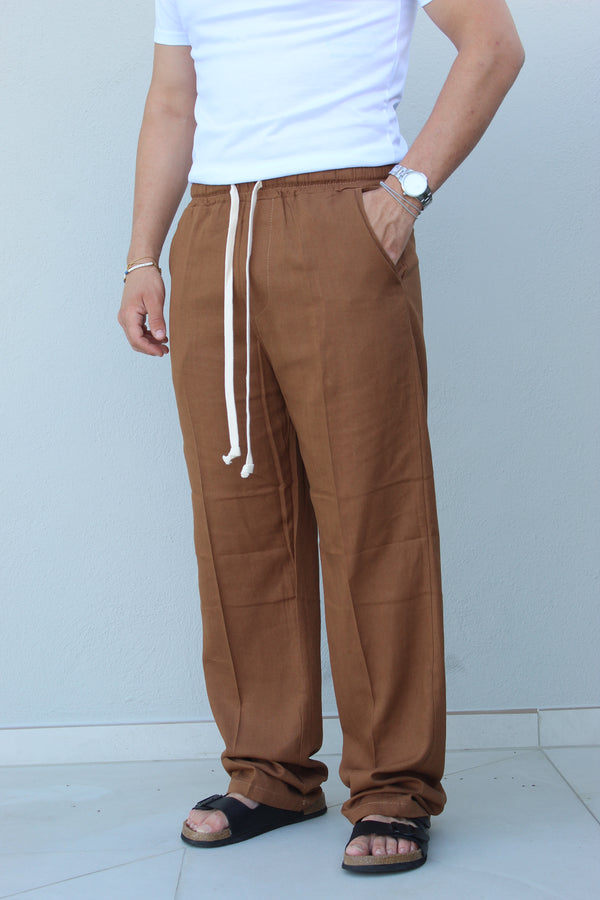 Pantalone Japan in lino
